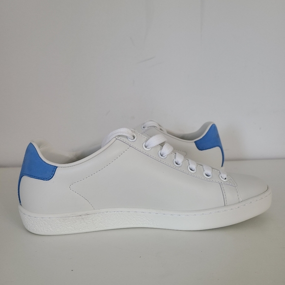 GUCCI Low-Top Sneakers ACE calfskin python leather - Picture 5 of 10